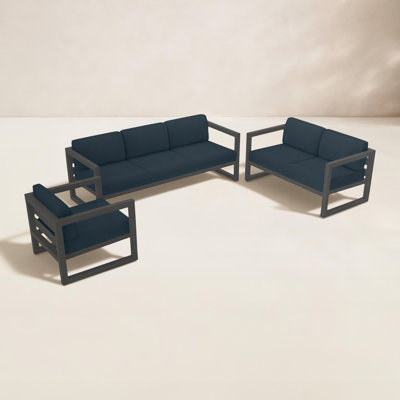Smith 84" Sunbrella® Patio Sectional Set