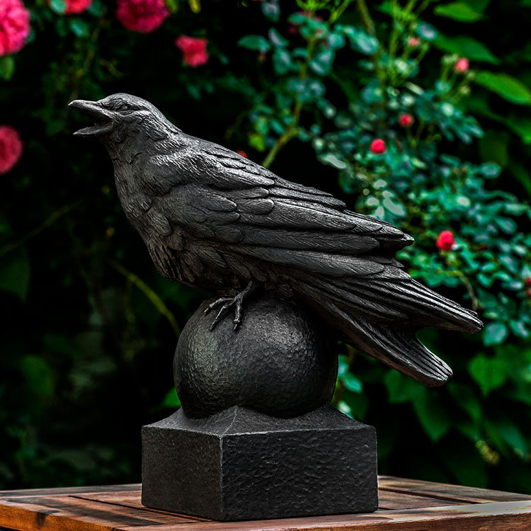 Corvus Statue, English Moss