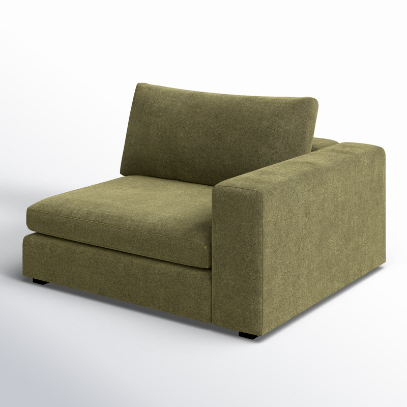 Fauteuil large 50 po Ojai, Green Chenille