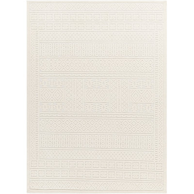 Tapis géométrique tissé à la machine Aney