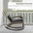 Outdoor Wicker Adirondack Rocking Chair, Patio Rattan Rocker Chair-526067007