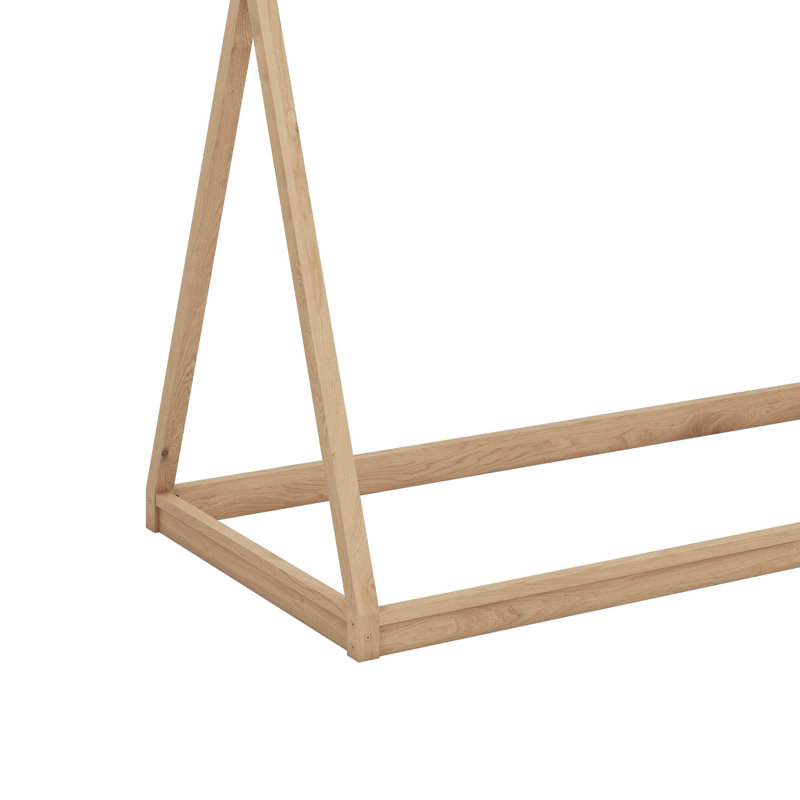 Lit-tente en bois pour enfants, Naturel