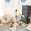 Commode 5 tiroirs Annyka, beige-1107960203