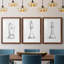 Chess Room Study I - Ensemble de 3 reproductions de cadres photo-472715344-472715351