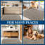 Luxury 100% Microfiber Chenille Door Mat - Soft, Absorbent And Non-Slip Floor Mat-1581021649-1581021659