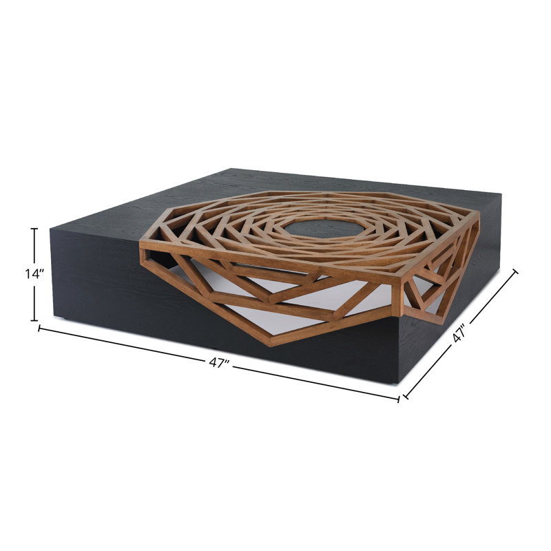 Hanako Cocktail Table, Black