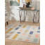 Tapis beige à motif géométrique Mccaleb-1463740912