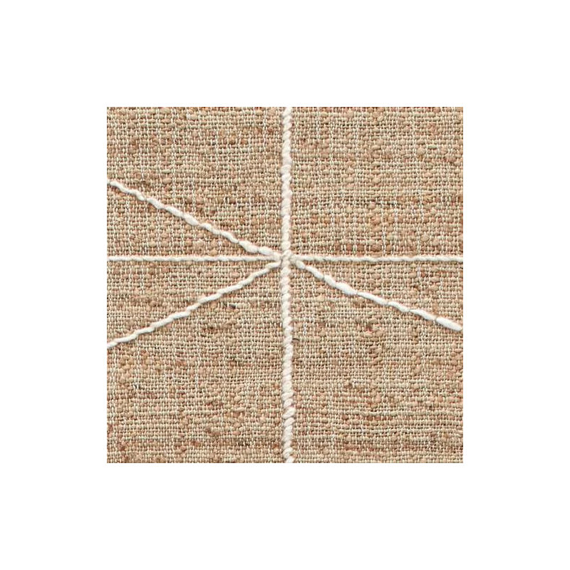 Judson Natural/Ivory Handwoven Jute Rug, Rectangle 10' x 14'