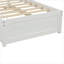 Base de lit simple avec lit gigogne en bois-2094116436