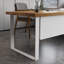 Bureau double caisson en L en bois massif avec bureau à 3 tiroirs Burlywood-1322034604-1322034603