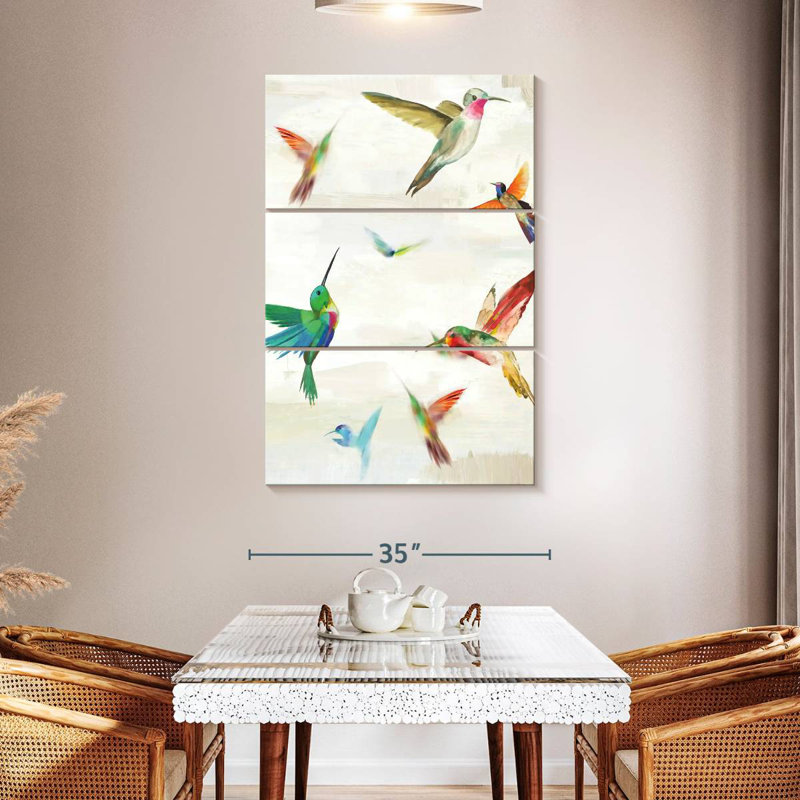 Brampt Humming I, 32" H x 20" W