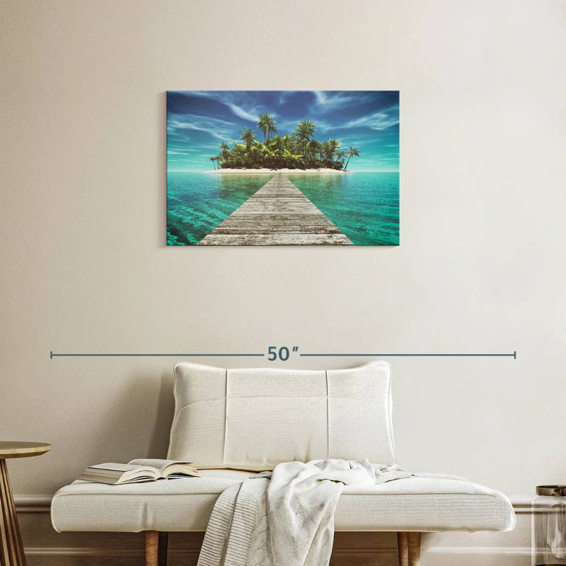 Aletra Dock To Island, H 20 po x l 30 po