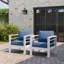 Ensemble de 2 chaises de patio en aluminium avec coussin (ensemble de 2)-106035418-106035416