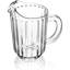 Pichet à eau en plastique polycarbonate Resturant, 60 oz, transparent