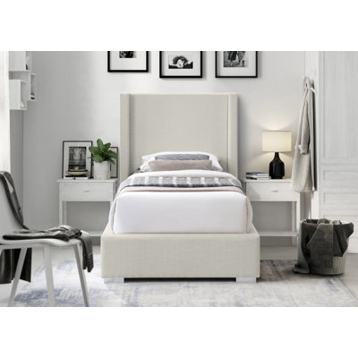 Lit plateforme tapissier Royce