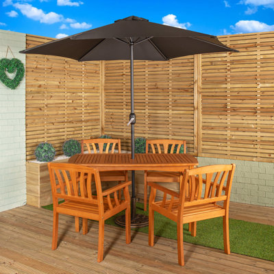 Cofield Rectangular 7 - Piece 4 - Person Outdoor Table Set