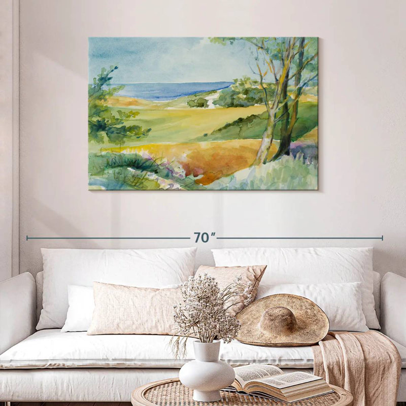 Alvord Distant Ocean View, 30" H x 45" W