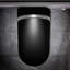 Toilette intelligente Quell Modern avec couvercle d'ouverture / fermeture automatique et capteur de pied-121362304