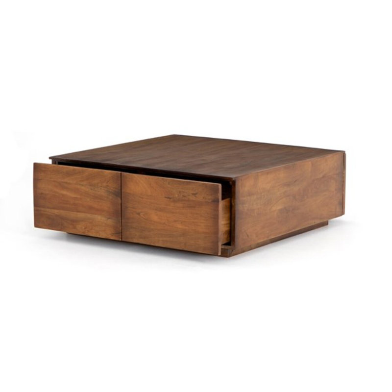 Mullane Solid Wood Top Single Coffee Table