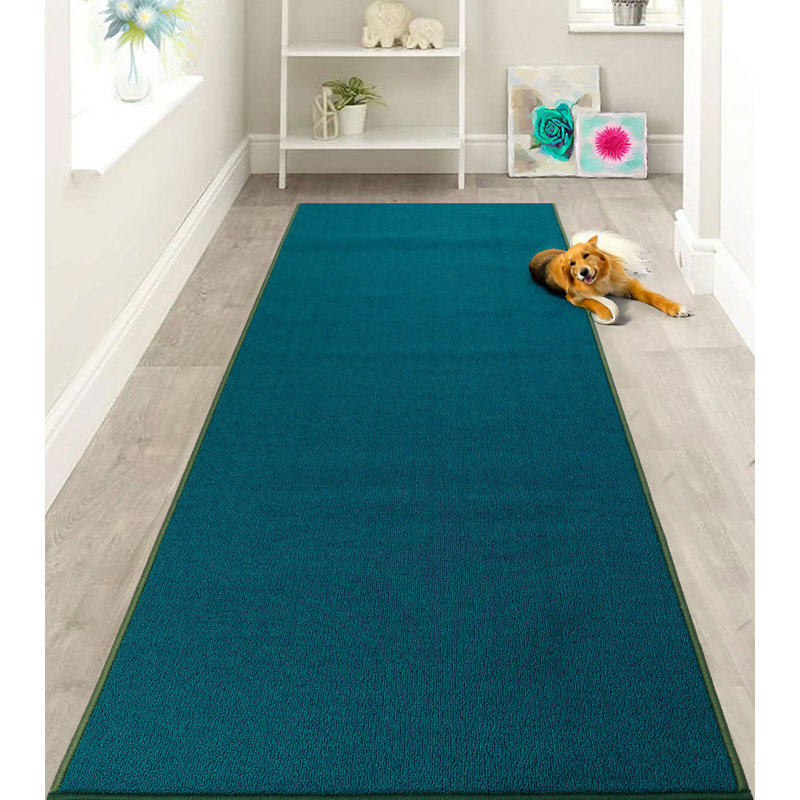 Tapis de couleur unie Annemaria, Tapis de couloir 3 pi x 27 pi
