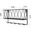 Akiela Stainless Steel Wall Organizer