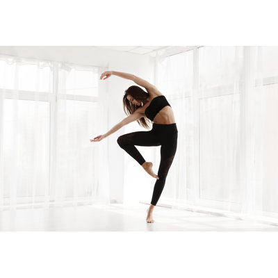Graceful Dancer - Wrapped Canvas Print