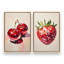 Ensemble de 2 cerises disco et fraises-923427105-923427121