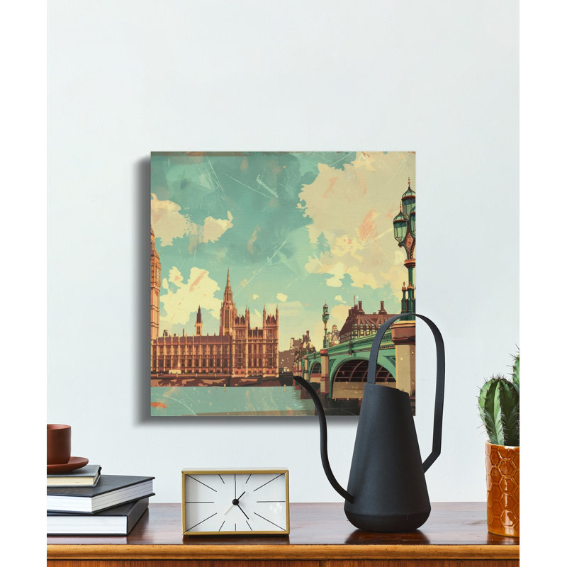 Okane Wrapped Canvas Print Set, 6x6