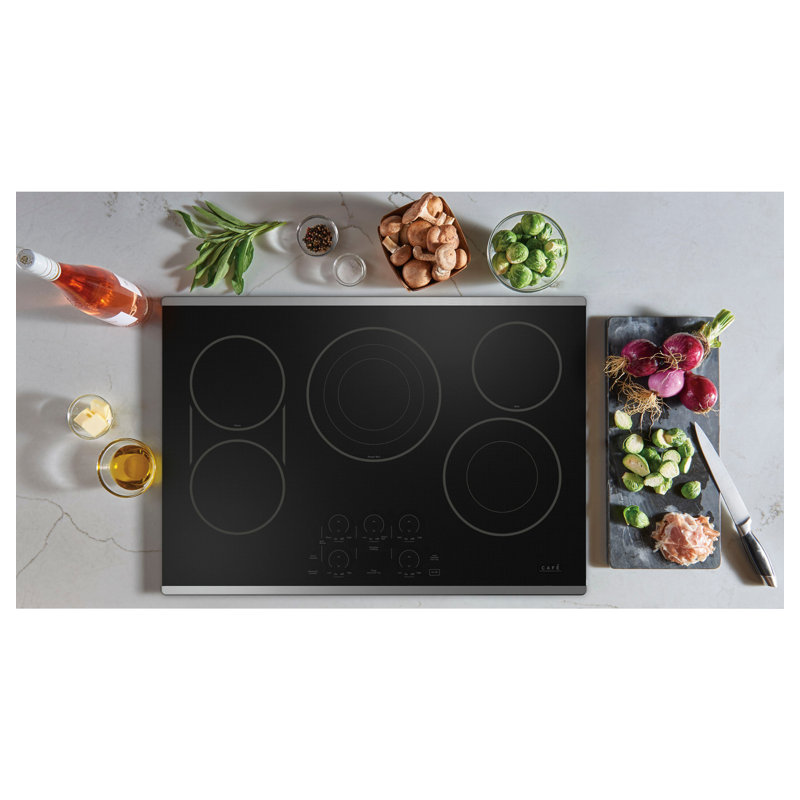 29.88" Electric Cooktop with 5 Elements, Stainless Steel