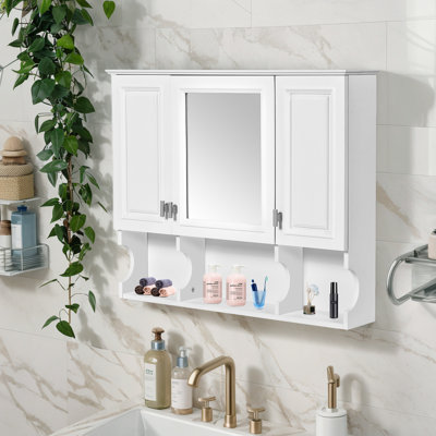 Armoire à pharmacie murale avec miroir