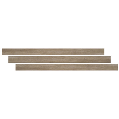 Garniture de plancher en vinyle de luxe de 0,75 po x L 94 po x l 0,63 po