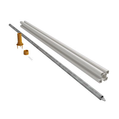 Premium No-Dig 6 ft. Post & Large Anchor (1-pack)