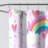 Unicorn Rainbow Shower Curtain