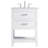 Sinclaire 24'' Single Bathroom Vanity with Engineered Marble Top-595369484