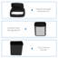 20L Automatic Sensor Dustbin Kitchen Waste Bin Rubbish Trashcan Auto Dustbin Stainless Steel with Bucket 33*25*42.5 cm Stainless Steel 1 Piece Sensor Bin Chrome Motion Sensor
