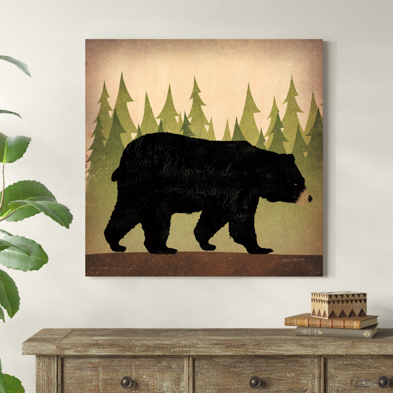 «Take A Hike Bear» sans mots, H 36 po x l 36 po