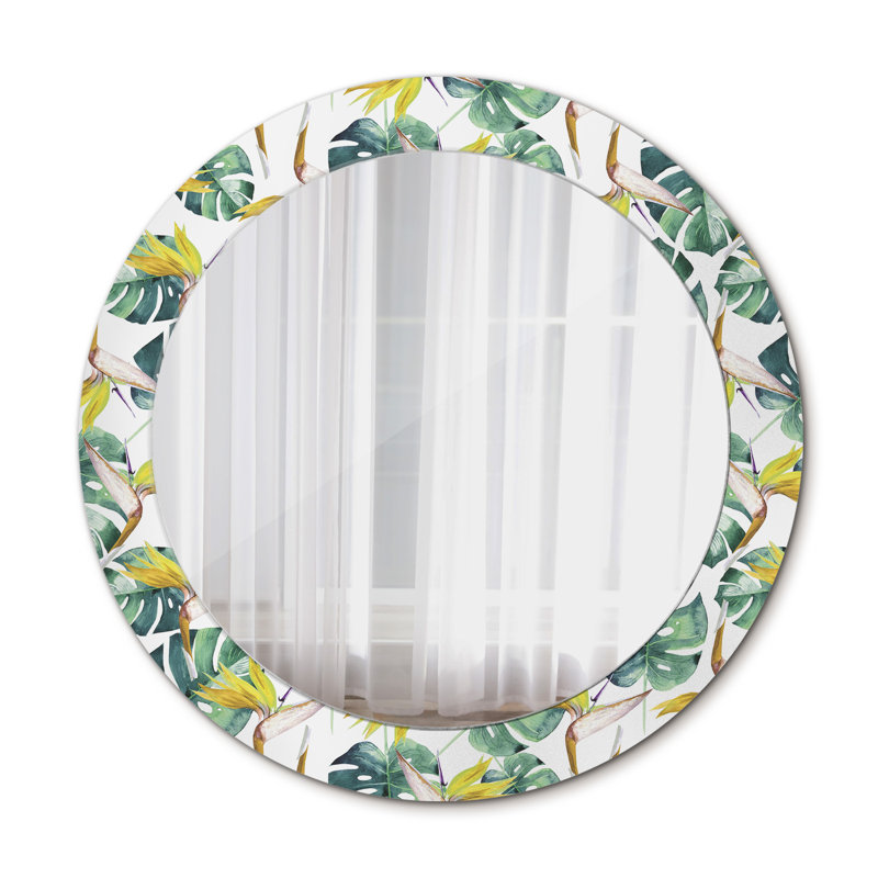 Huldar Glass Flat Wall Mirror