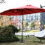 Grand parasol rectangulaire double 14,8 pi avec manivelle-1991027184