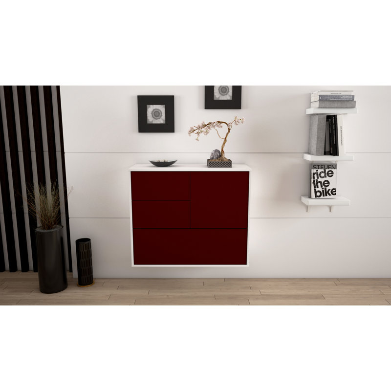 Seaforth 92cm Sideboard, Red