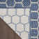 Canete Geometric Reversible Indoor/Outdoor Area Rug in Blue