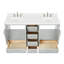 Meuble-lavabo double avec plateau Abshire 61-93359465-138338273