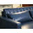 55'' Leather Small Loveseat Pull-out Sofa Bed - Adjustable Backrest With 2 Soft Pillows-1547826985