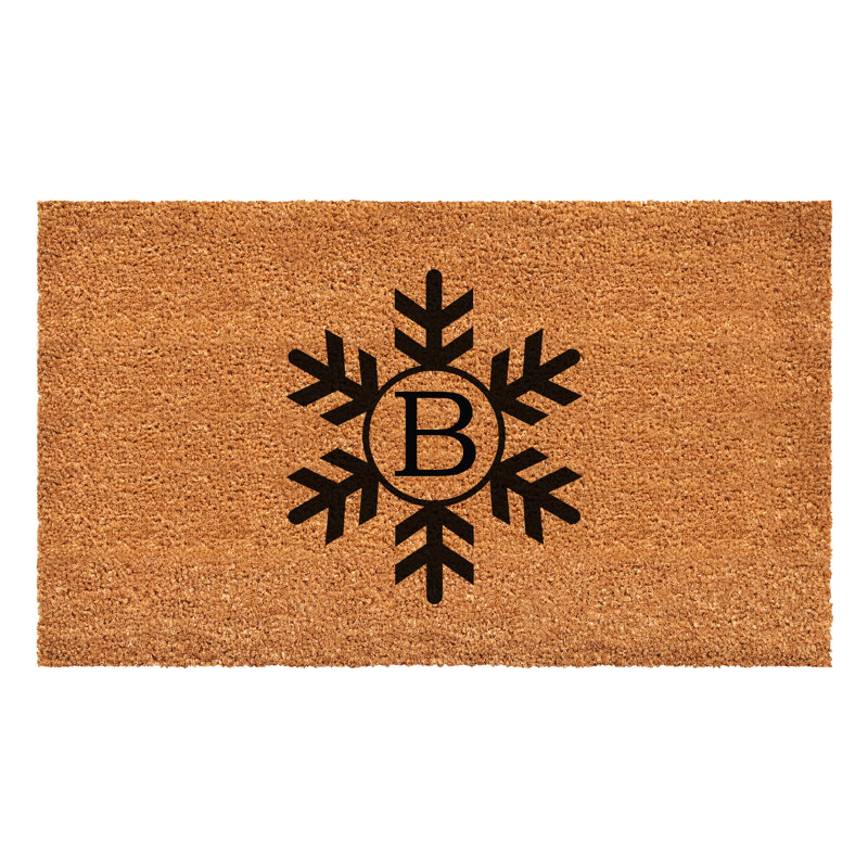 Tapis antidérapant 24 po x 36 po Snowflake, B, L 30 po x L 48 po