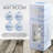  Brooklyn Fragrance Co. Aroma Reed Diffuser - Long Lasting Premium Fragrance - Soft Linen Air Freshener For Home - Reed Diffuser For A Large Room - 100ml