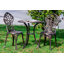  Riemer Round 2 - Person 24" Long Aluminum Bistro Set-1262479216