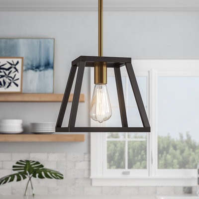 Luminaire suspendu géométrique à 1 lumière Casale