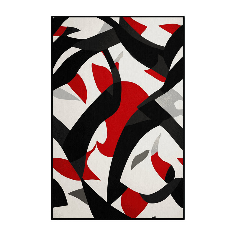 Sinister Pulse Rug, Rectangle 6' x 9'