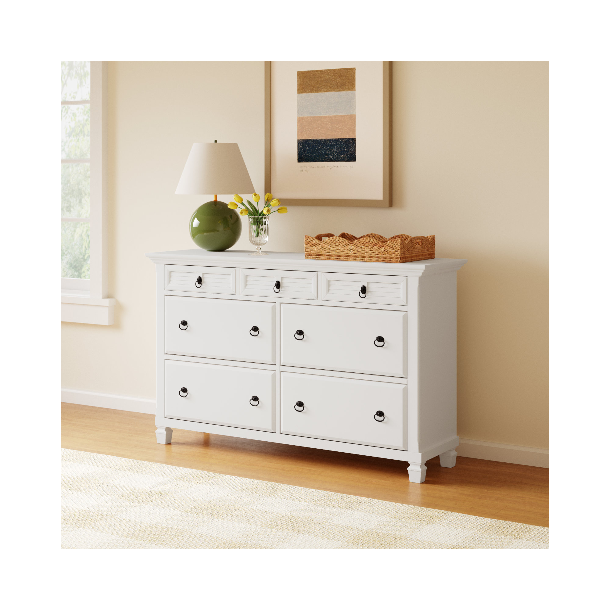 Gleda 7 - Drawer Double Dresser