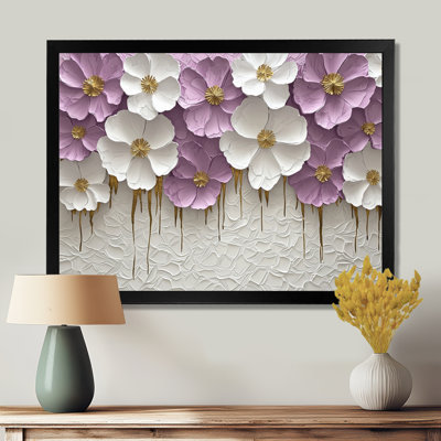 Iftach Widlflowers, fleurs de lavande crémeuses à l'état sauvage - Art mural fleurs sauvages
