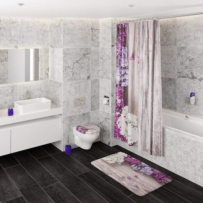 Siège de toilette allongé